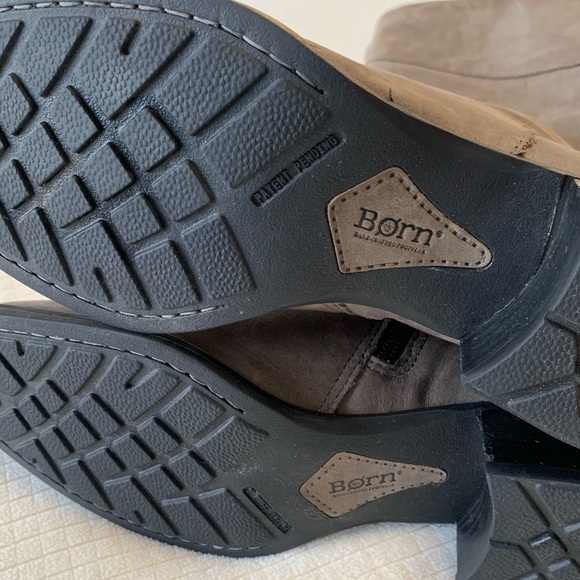 Born grey leather tall boots - Picture 11 of 16